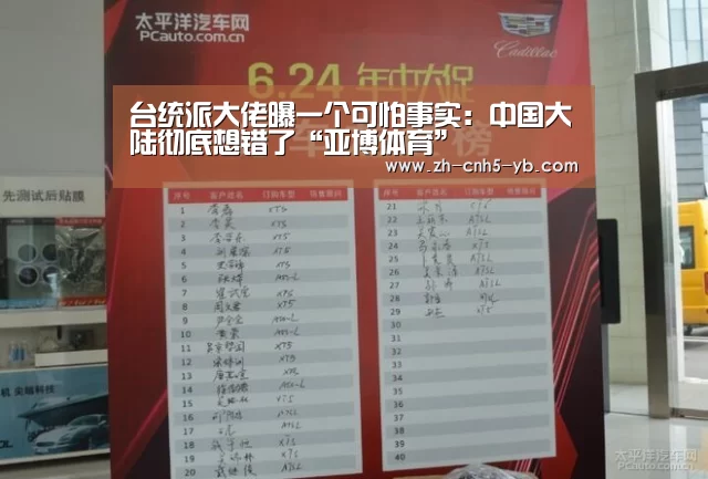 台统派大佬曝一个可怕事实:中国大陆彻底想错了“亚博体育”(图2) 亚博官网
